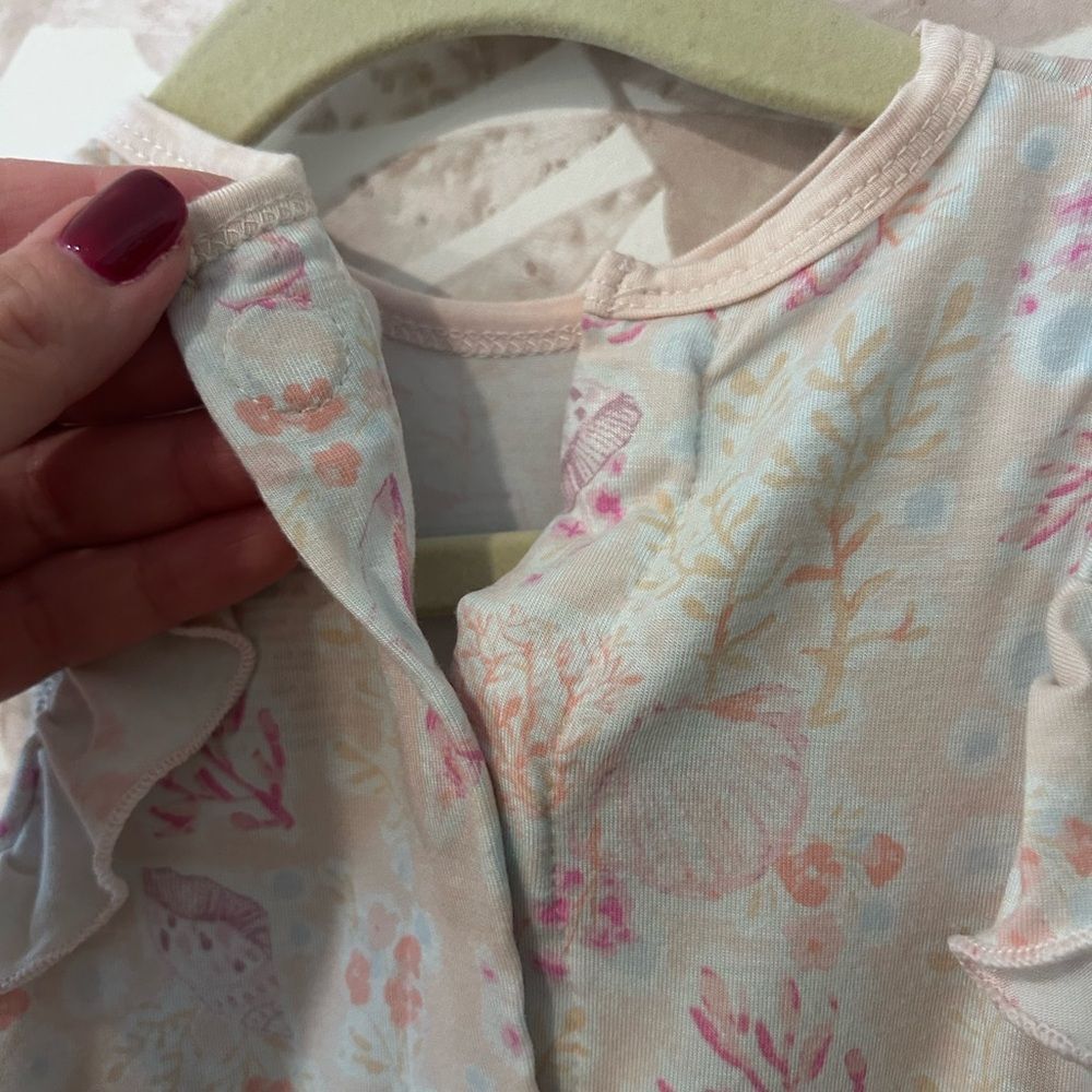 Magnetic Me Modal Seashell Dress Size 9-12M - Picture 5 of 7